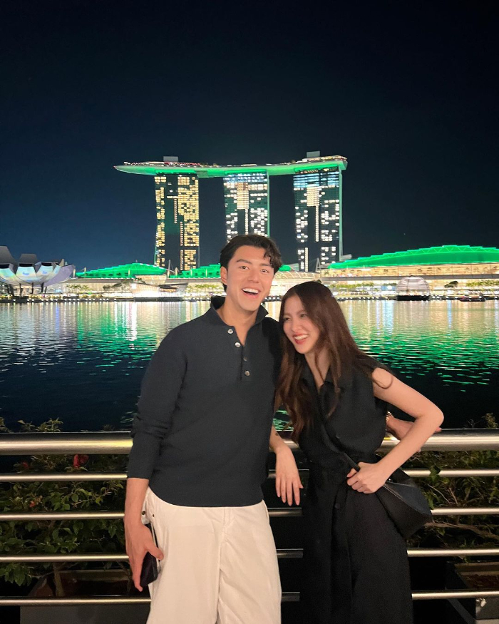Nine Naphat dan Baifern Pimchanok (Instagram @baifernbah)