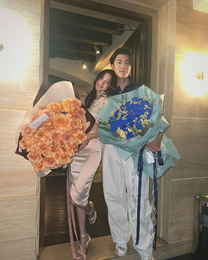 Nine Naphat dan Baifern Pimchanok (Instagram @baifernbah)