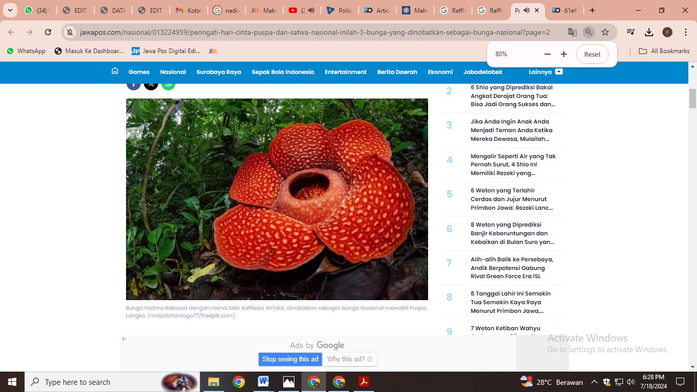 bunga rafflesia