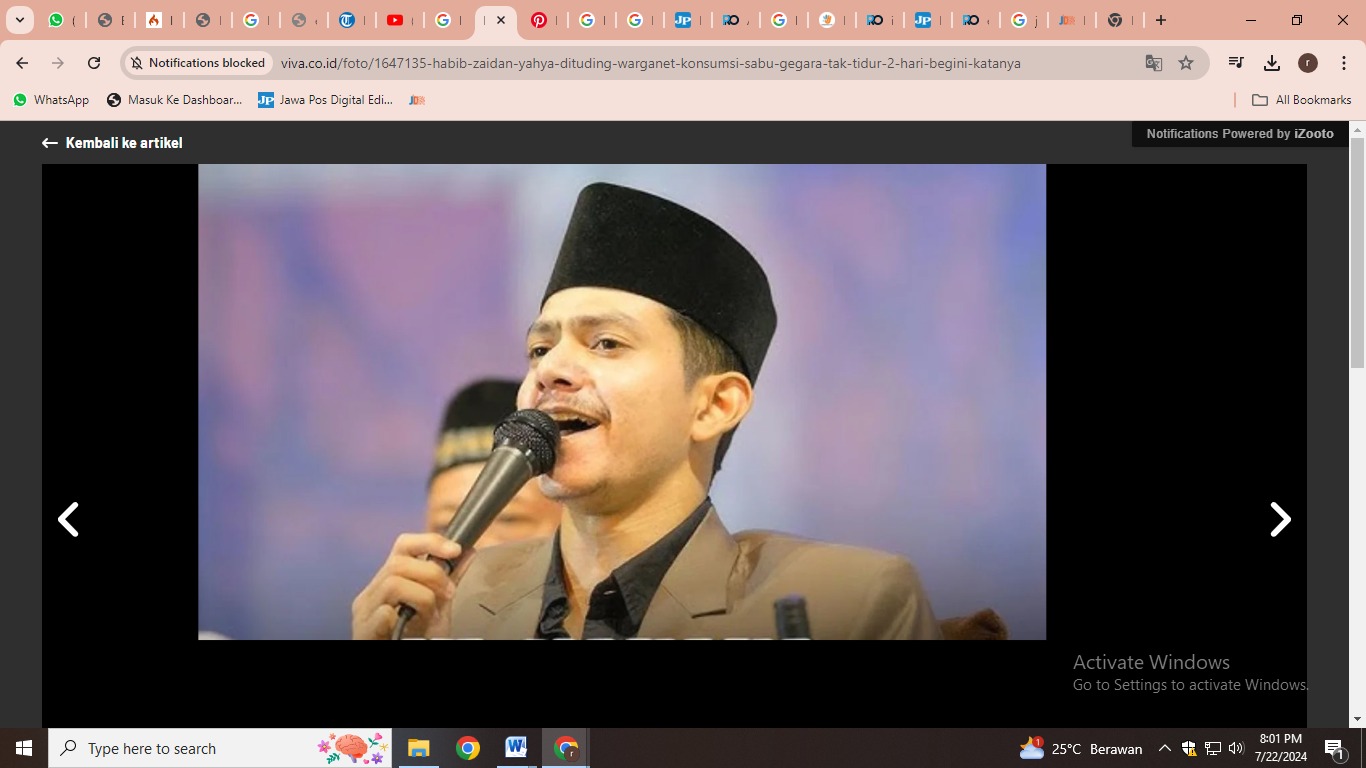 Habib Zaidan (Sumber : YouTube: Wildan Agra Official)