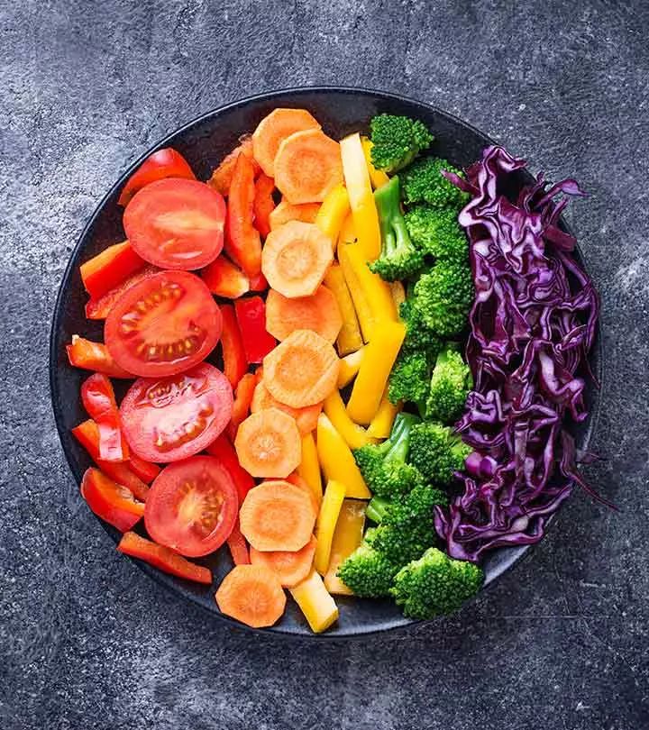 makanan yang bisa untuk rainbow diet (Sumber foto: Pinterest)