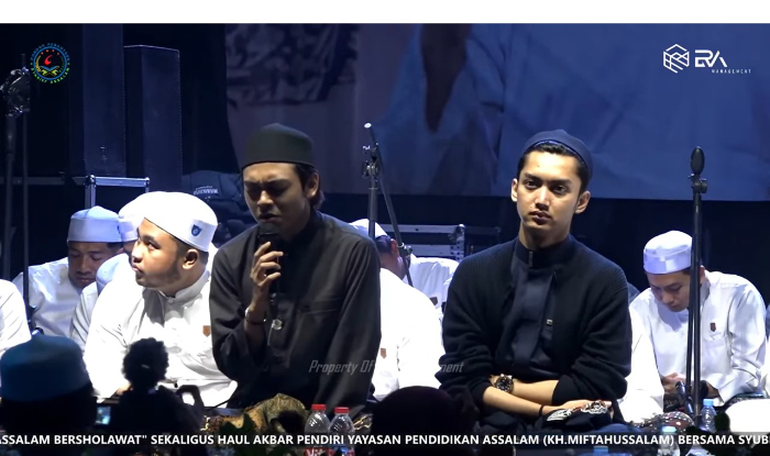 Sumber foto: Screenshot Live streaming Youtube (Assalam Kemiri TV)