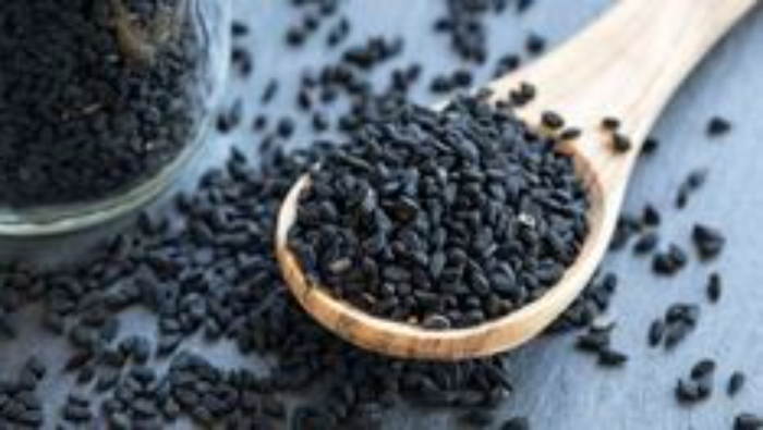 Ilustrasi biji jintan hitam. Foto: Pinterest