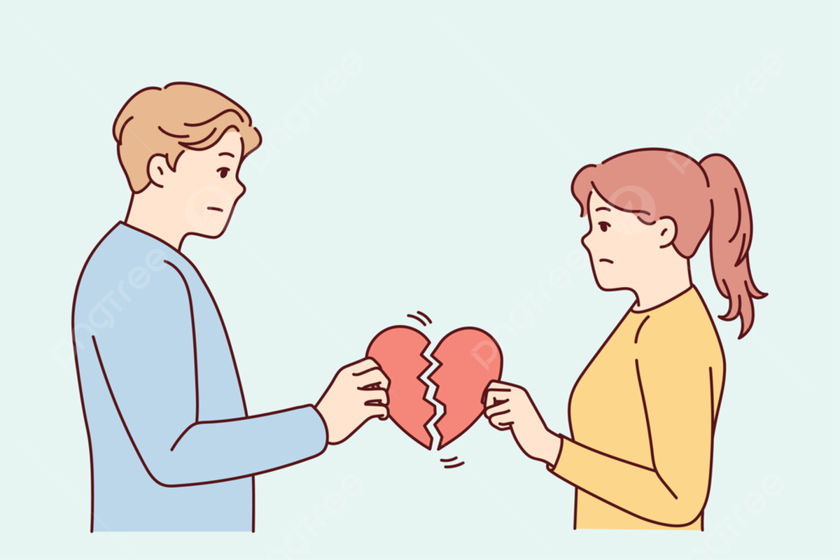 Ilustrasi Perceraian (PNGtree)