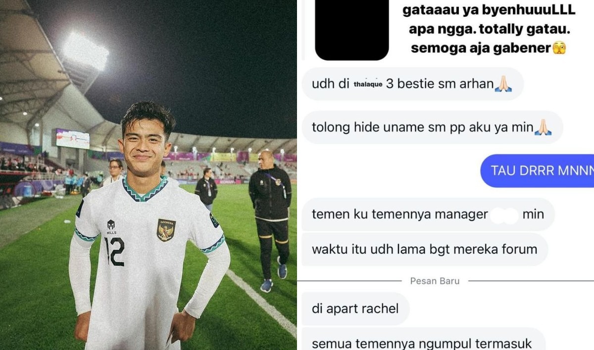 Pratama Arhan Jatuhkan Talak ke Azizah. Foto: Kolase Instagram @pratamaarhan8/ X @parkdyn