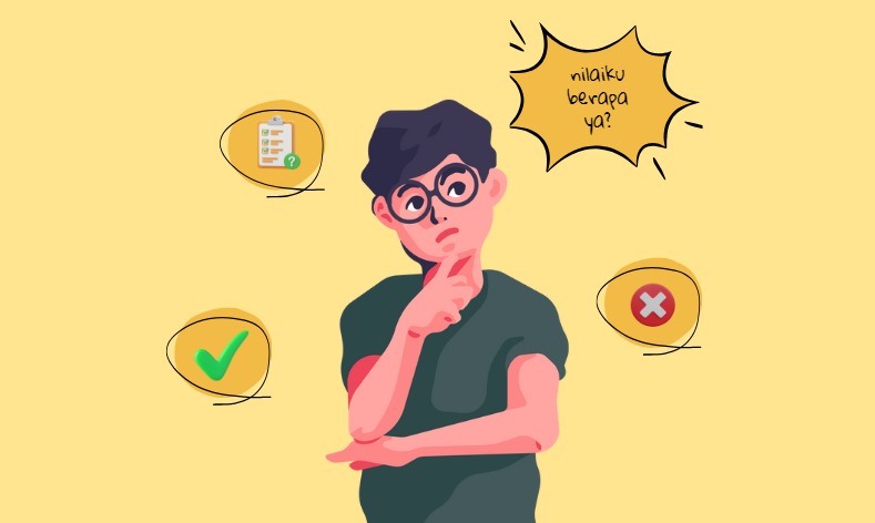 Ilustrasi bobot soal seleksi (Pict : Maghfirotun Nazila)