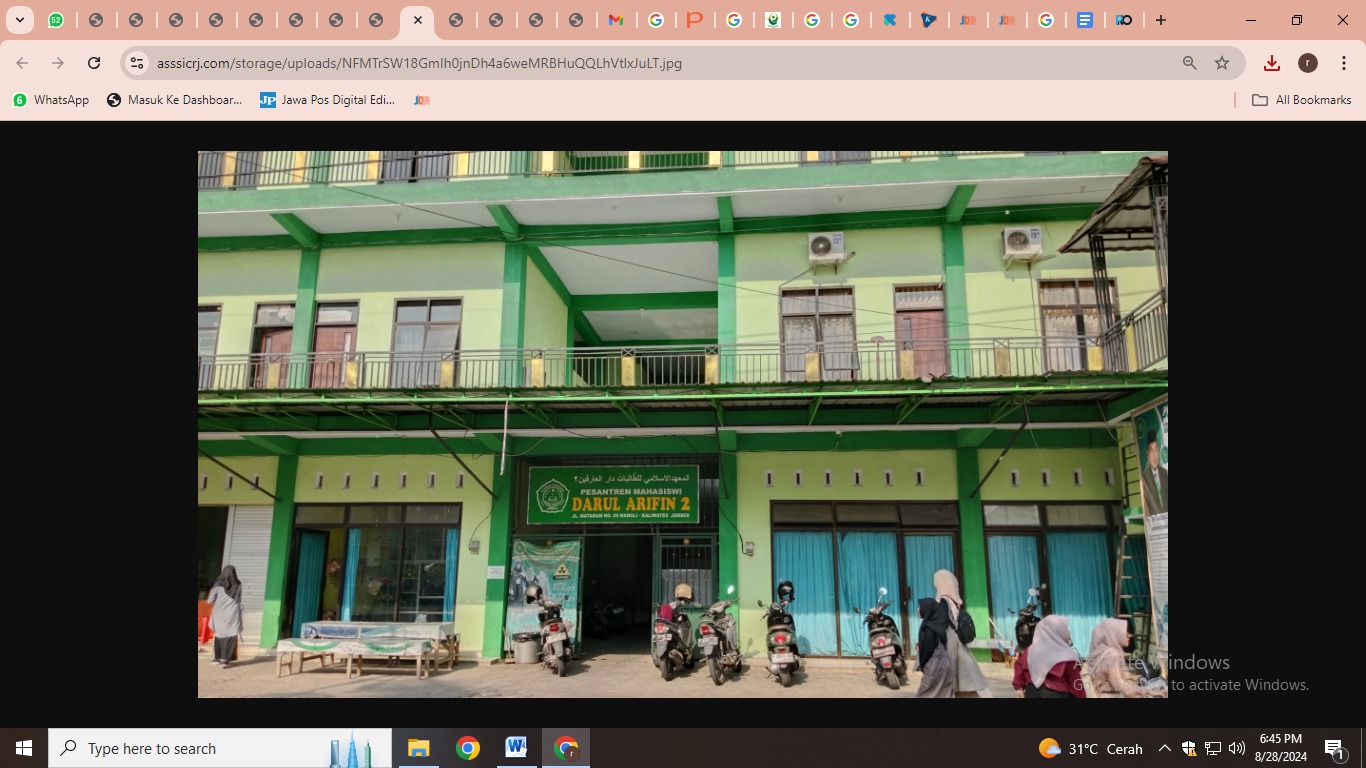 Gedung Ma&rsquo;had Darul Arifin (LIZA)