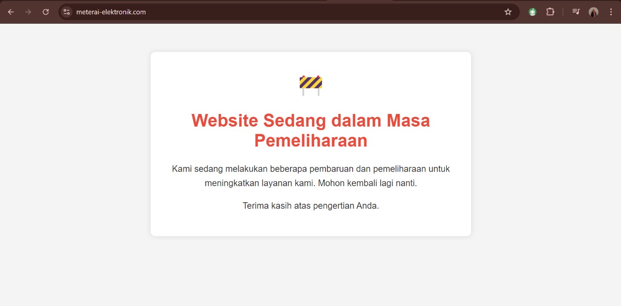 Website resmi meterai-elektronik.com