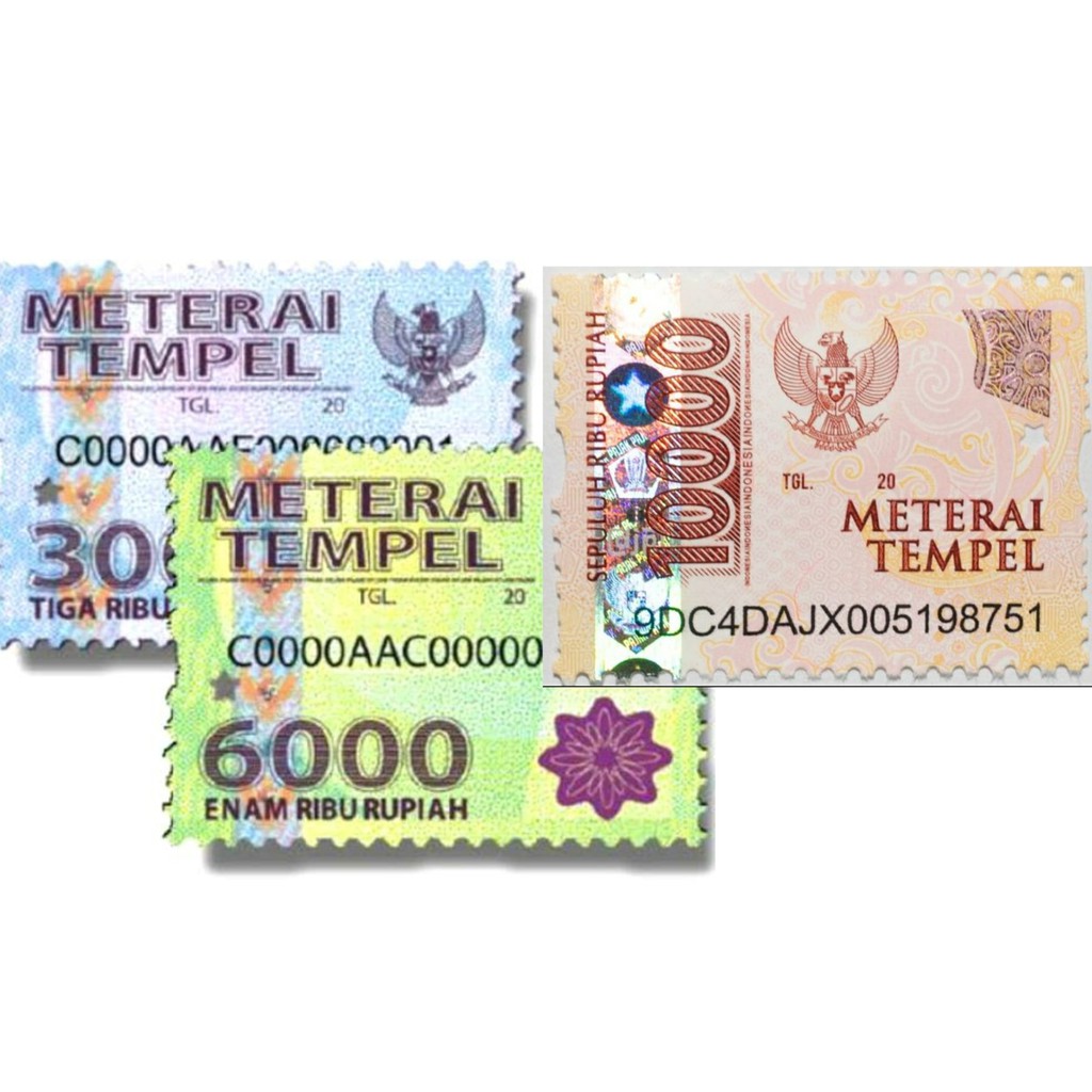 Materai atau meterai