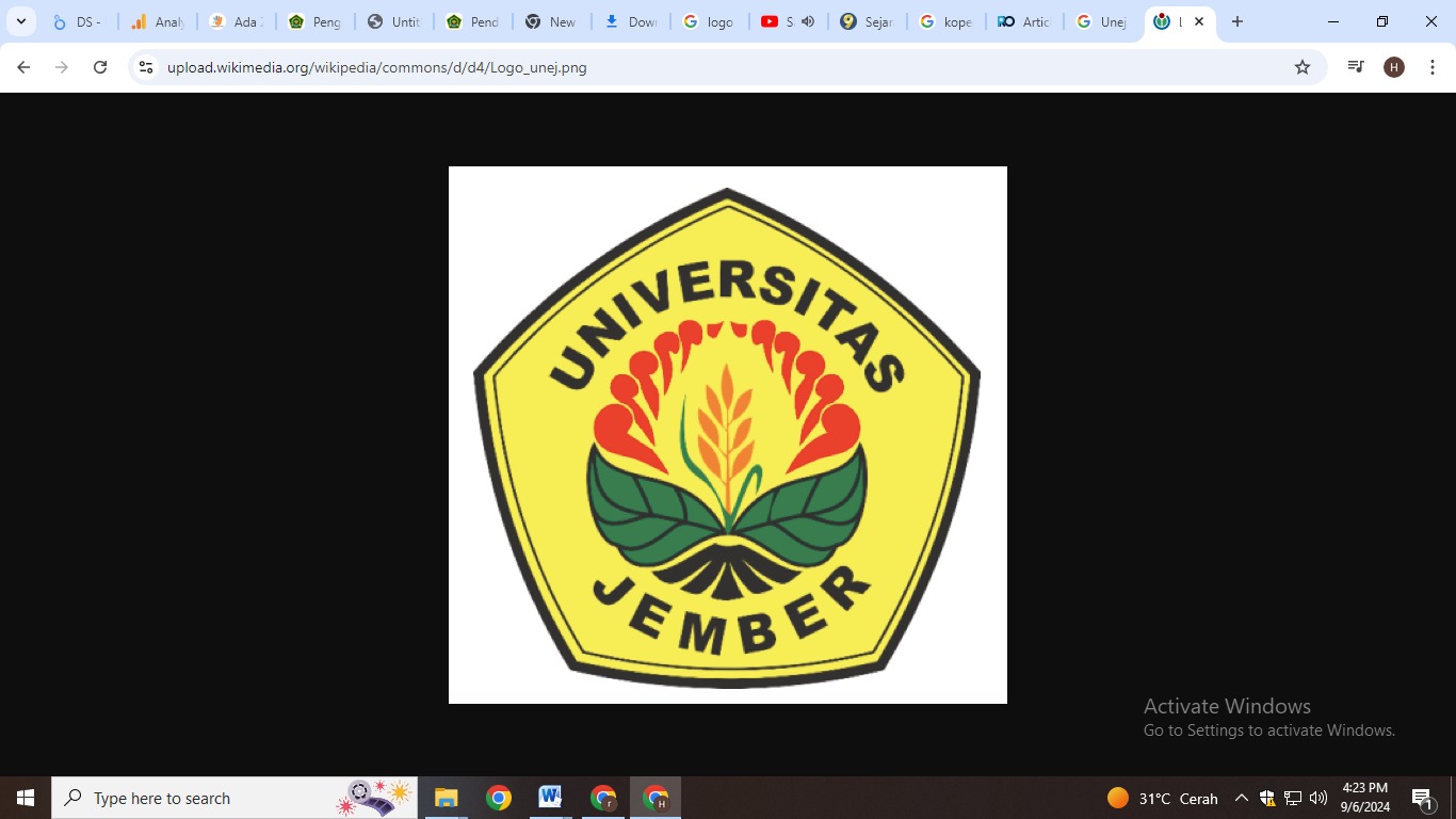 Logo Unej