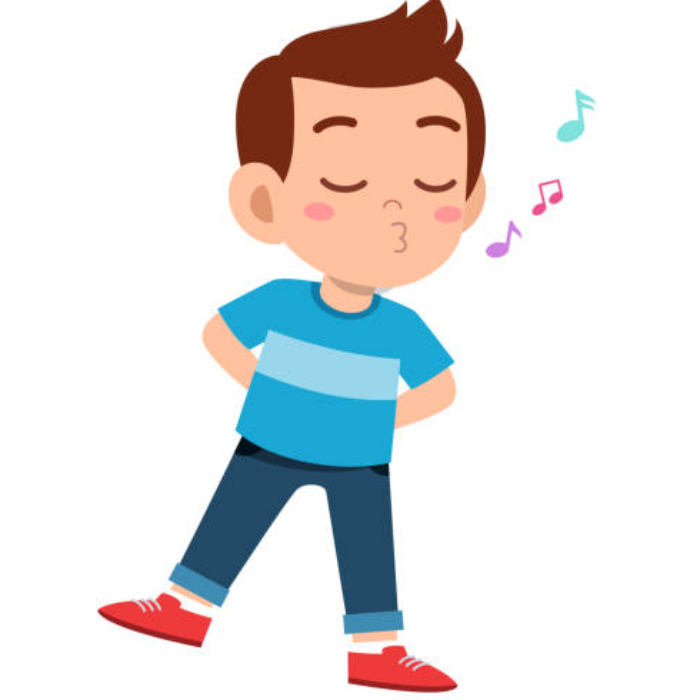 Ilustrasi seorang sedang bersiul (istockphoto.com)