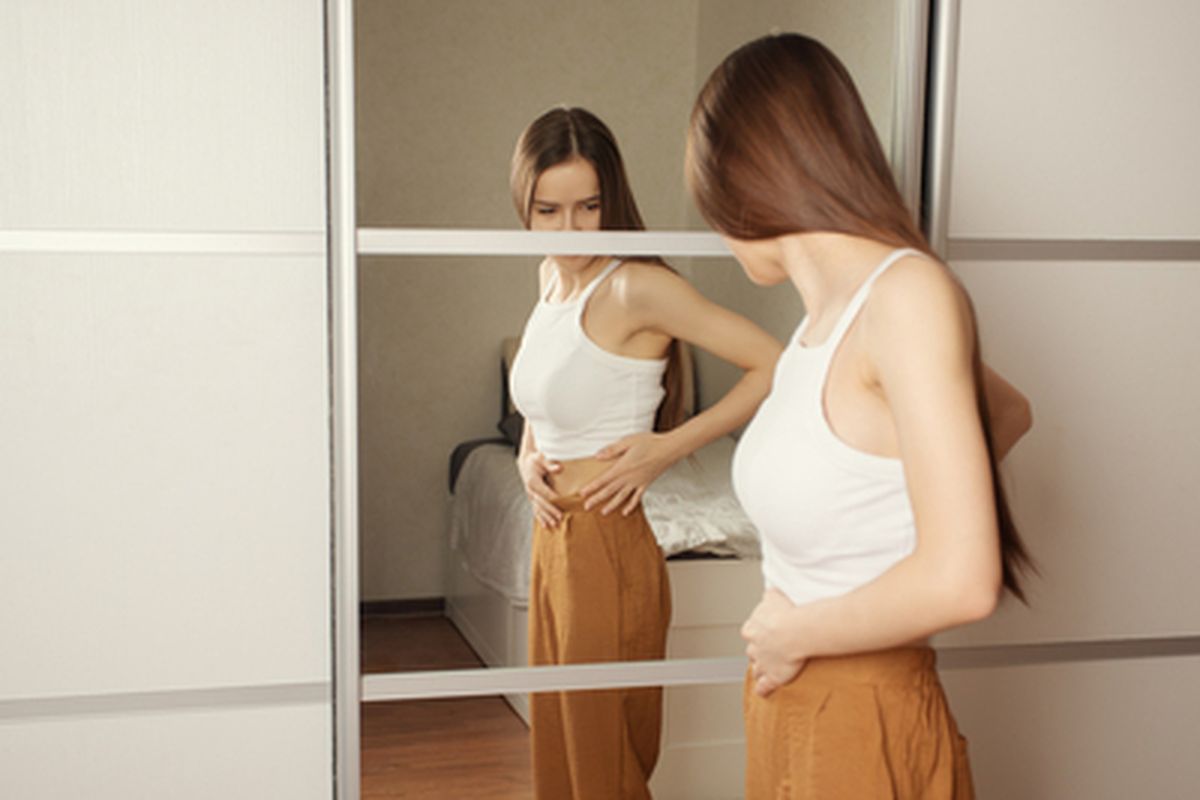 Ilustrasi susah naik berat badan (Shutterstock)