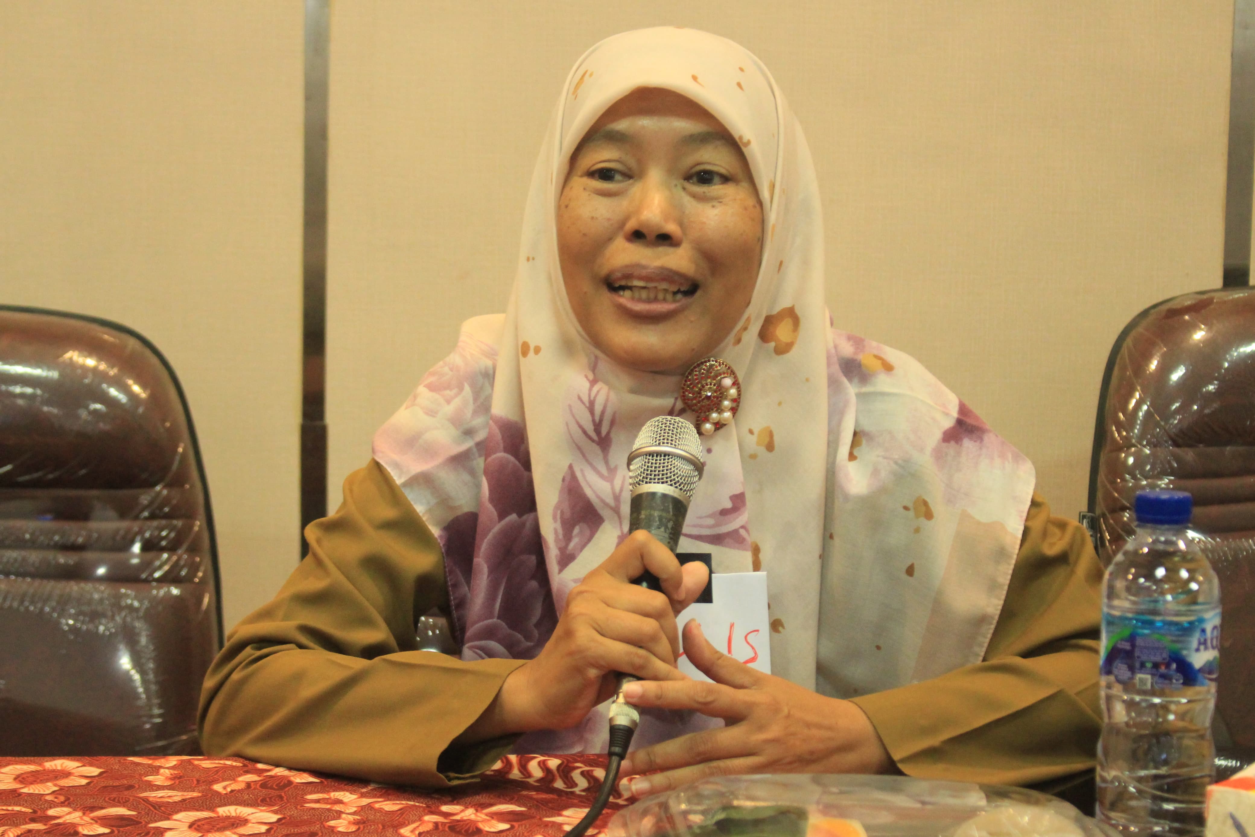 Direktur GPP Jember dan Anggota Satgas PPA Jember (SRI SULISTIYANI)   &nbsp;