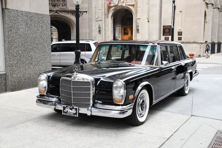 Mercedes-Benz 600 (W100), (Pinterest)