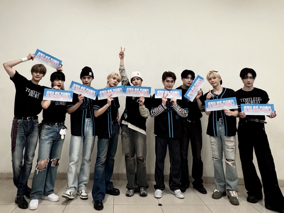 ZEROBASEONE in Jakarta  (Twitter (X) @ZB1_official)