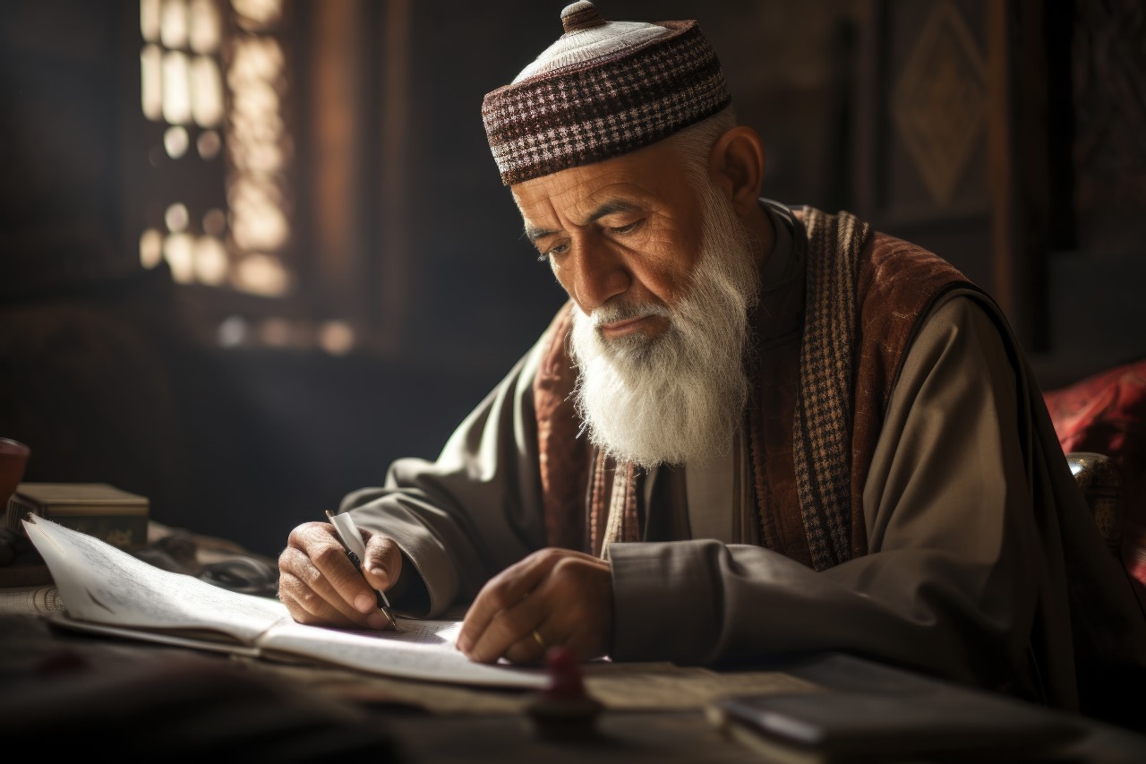 Ilustrasi Guru Bahasa Arab (Freepik)