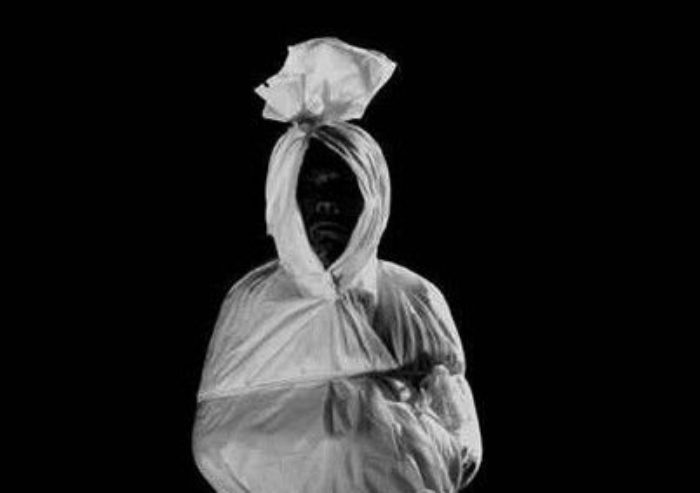 Ilustrasi Hantu Pocong (Pinterest)