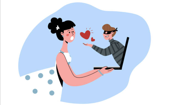 Ilustrasi love scam (iStock)