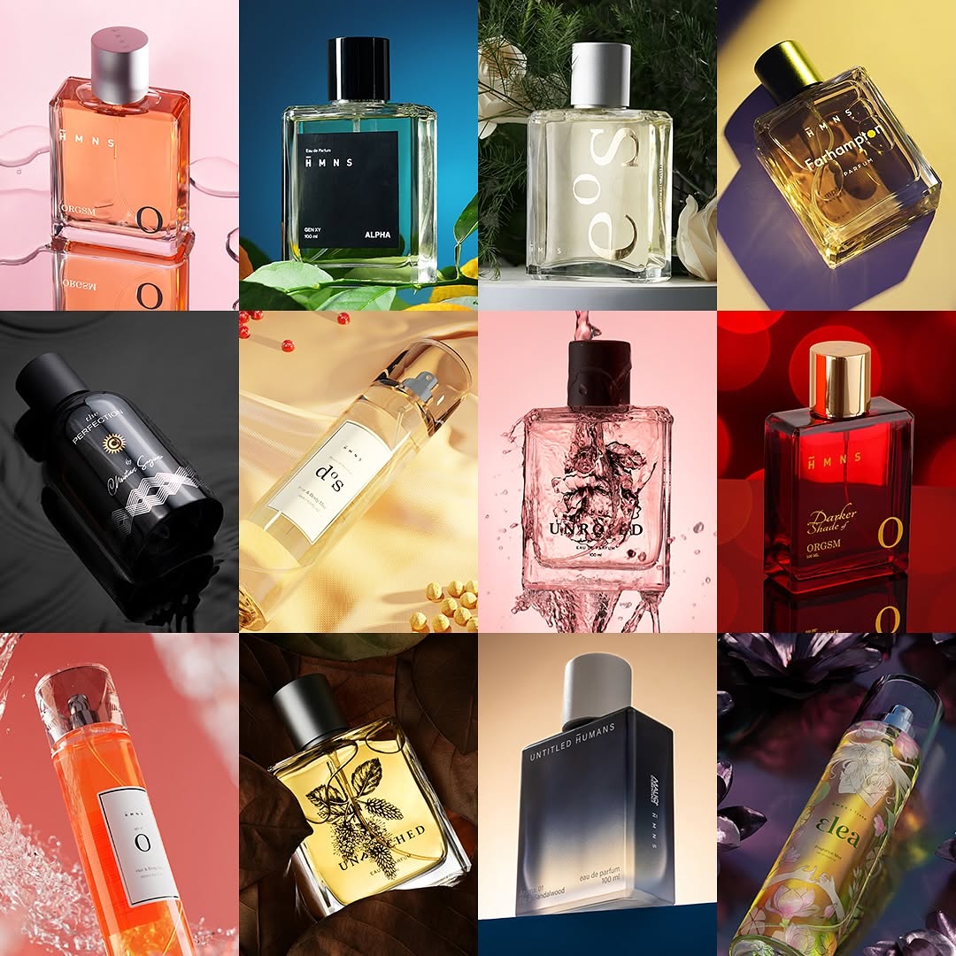 Koleksi parfum dari HMNS (Instagram @hmns.id)