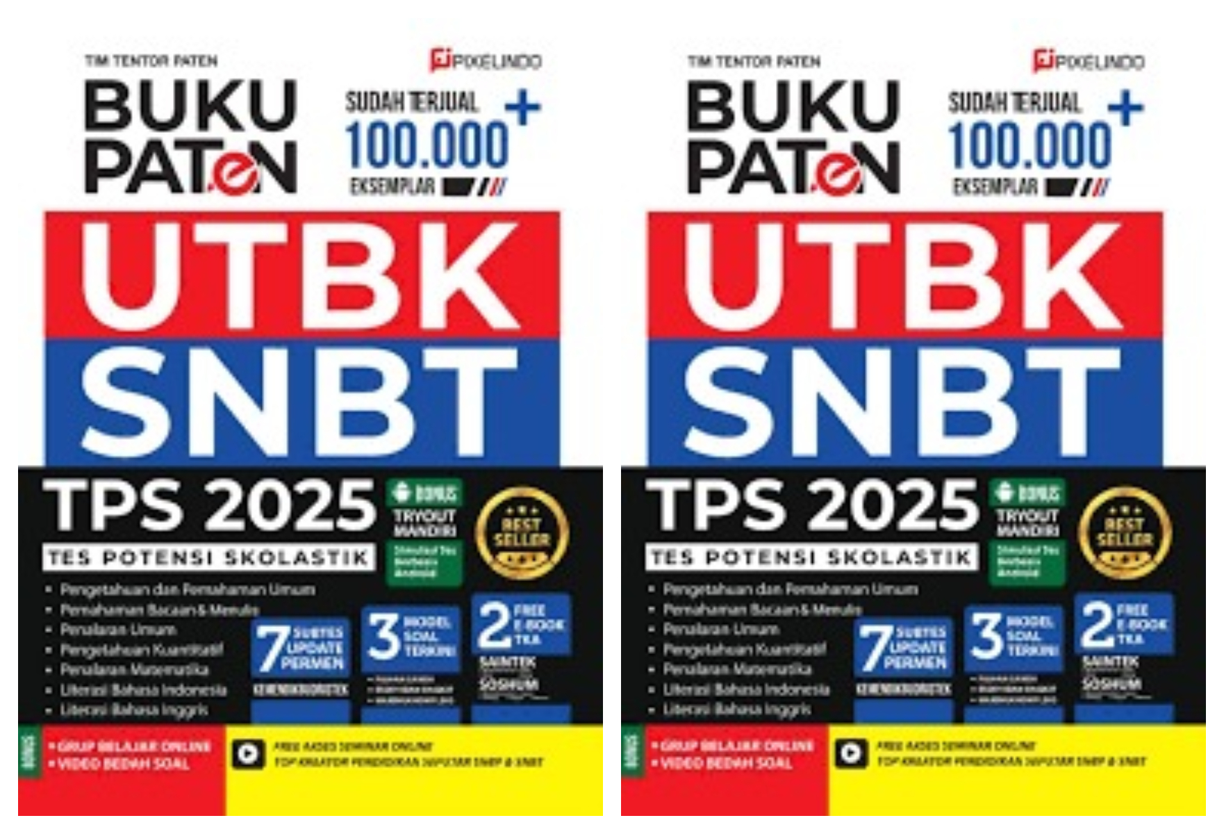 Buku latian soal UTBK (Gramedia)