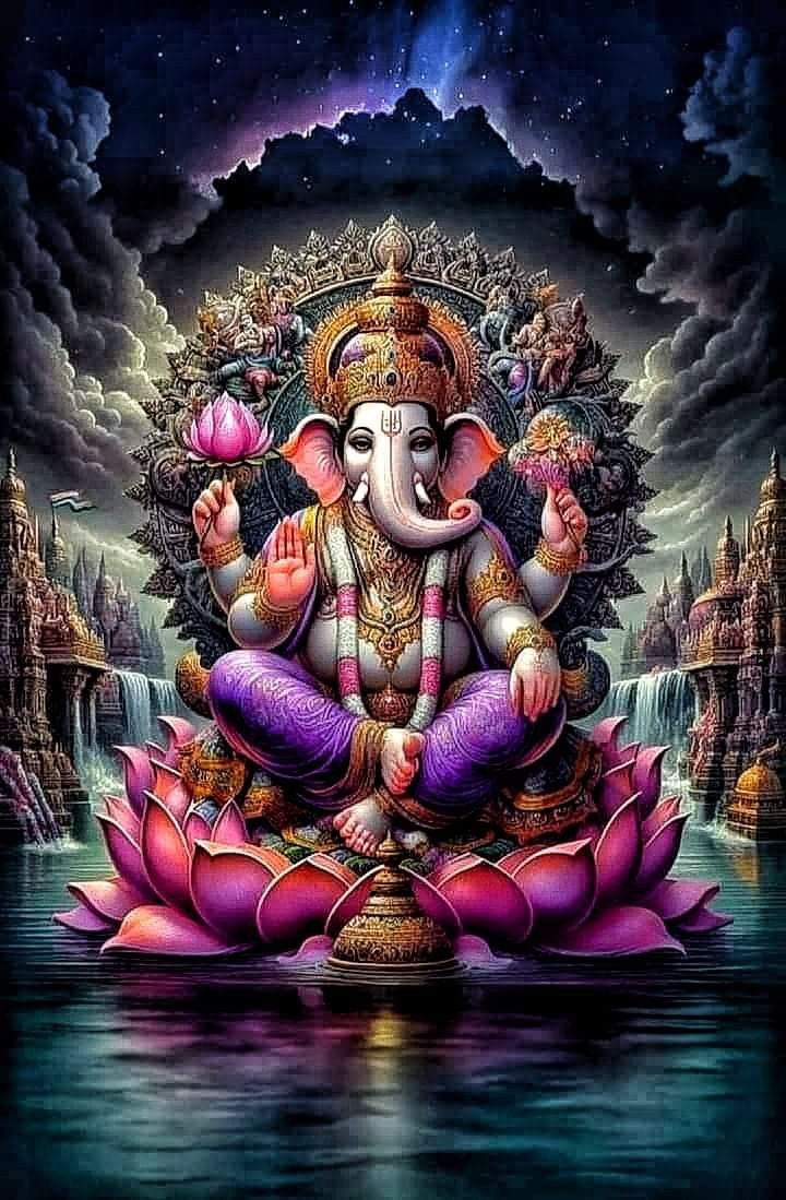 Ilustrasi Dewa Ganesha (Pinterest)