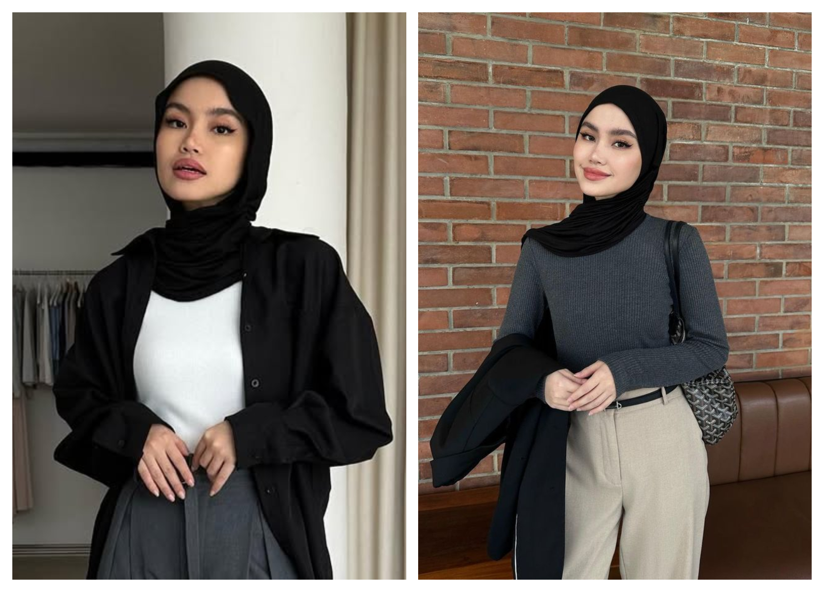 Inspirasi Fashion Capsule Wardrobe (Instagram @sashfir)