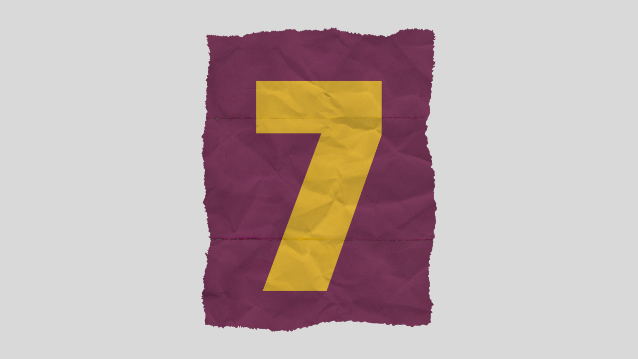 Angka 7 disebut sebagai lucky number