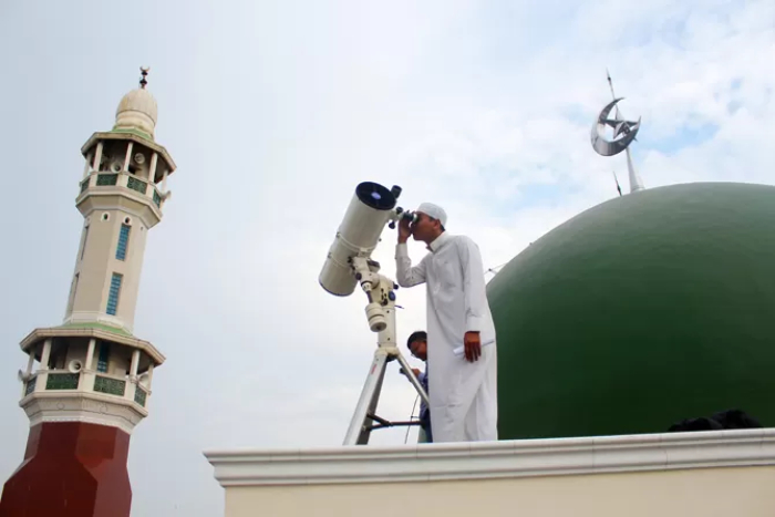 Rukyatul Hilal (Dery Ridwansah/ JawaPos.com)