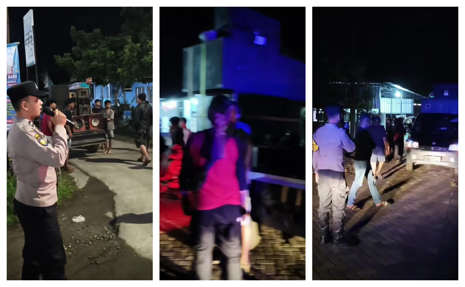 Tangkapan layar video viral sound horeg (TikTok/latifaangga47)