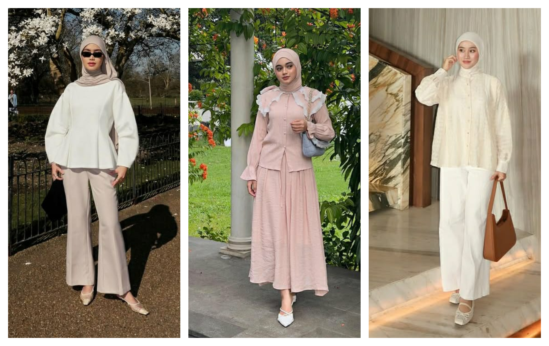 Inspirasi outfit lebaran (Instgram)