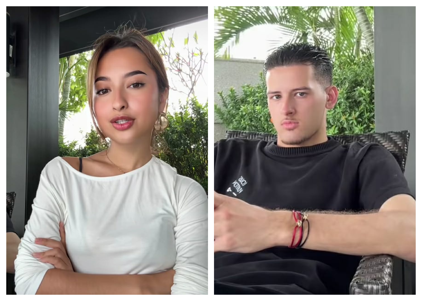 VIRAL- Potret Jennifer tengah asik membuat TikTok di samping Justin Hubner (TIKTOK/jennifer.coppen)
