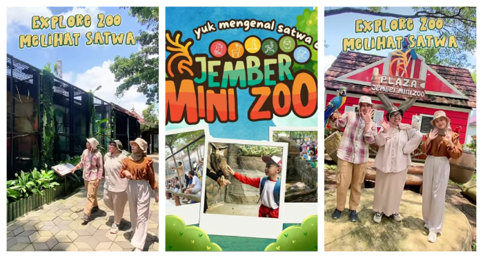 Wisata edukatif Jember Mini Zoo (IG/jemberminizoo)