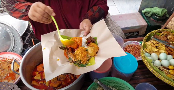 Nasi Boran kuliner khas Lamongan (YouTube / Cak Inur)