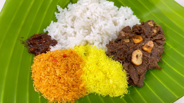 Nasi Krawu kuliner khas Gresik yang bikin nagih (YouTube/Ika Mardhatillah)
