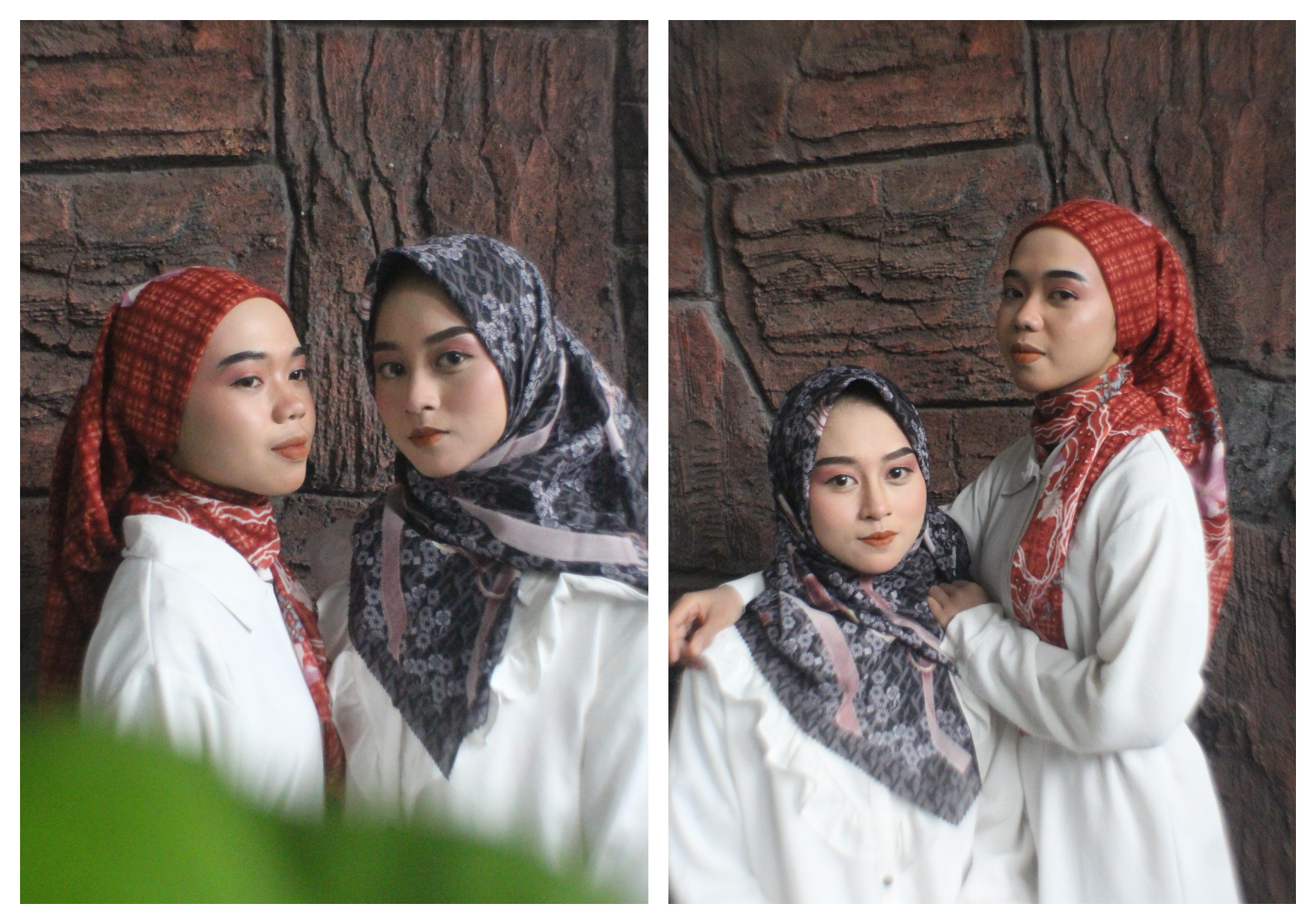 PRAKTIS: Penggunaan hijab trendy dan simple semakin diminati perempuan masa kini.ADE APRYANIS/RAME
