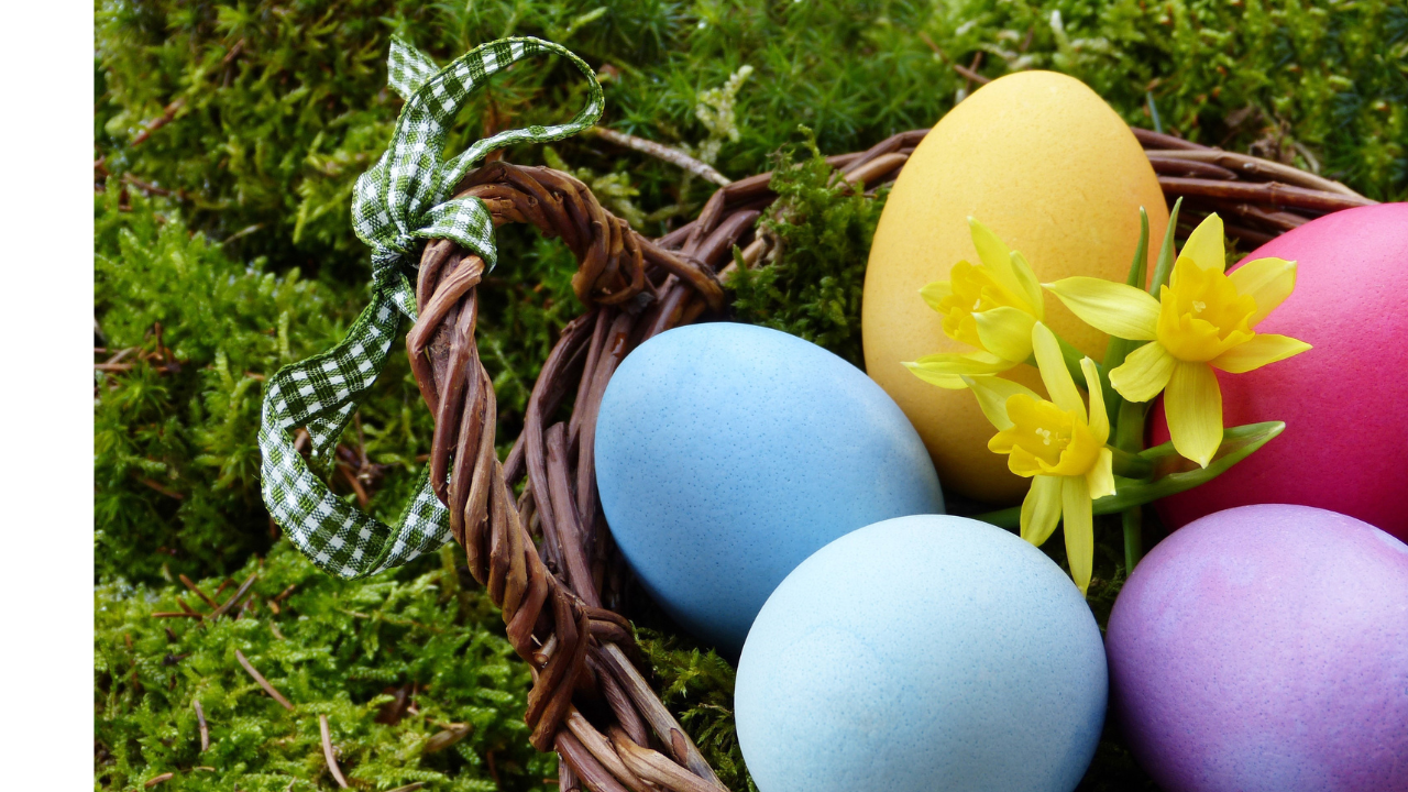 warna - warni telur paskah (Canva)