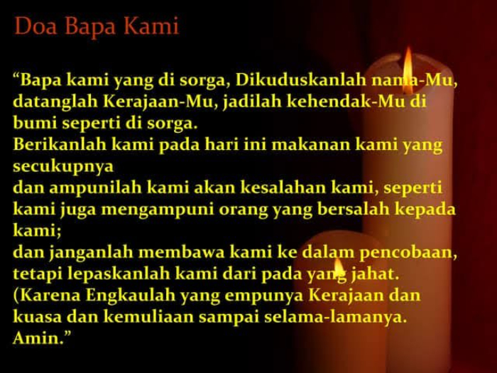 Doa Bapa Kami