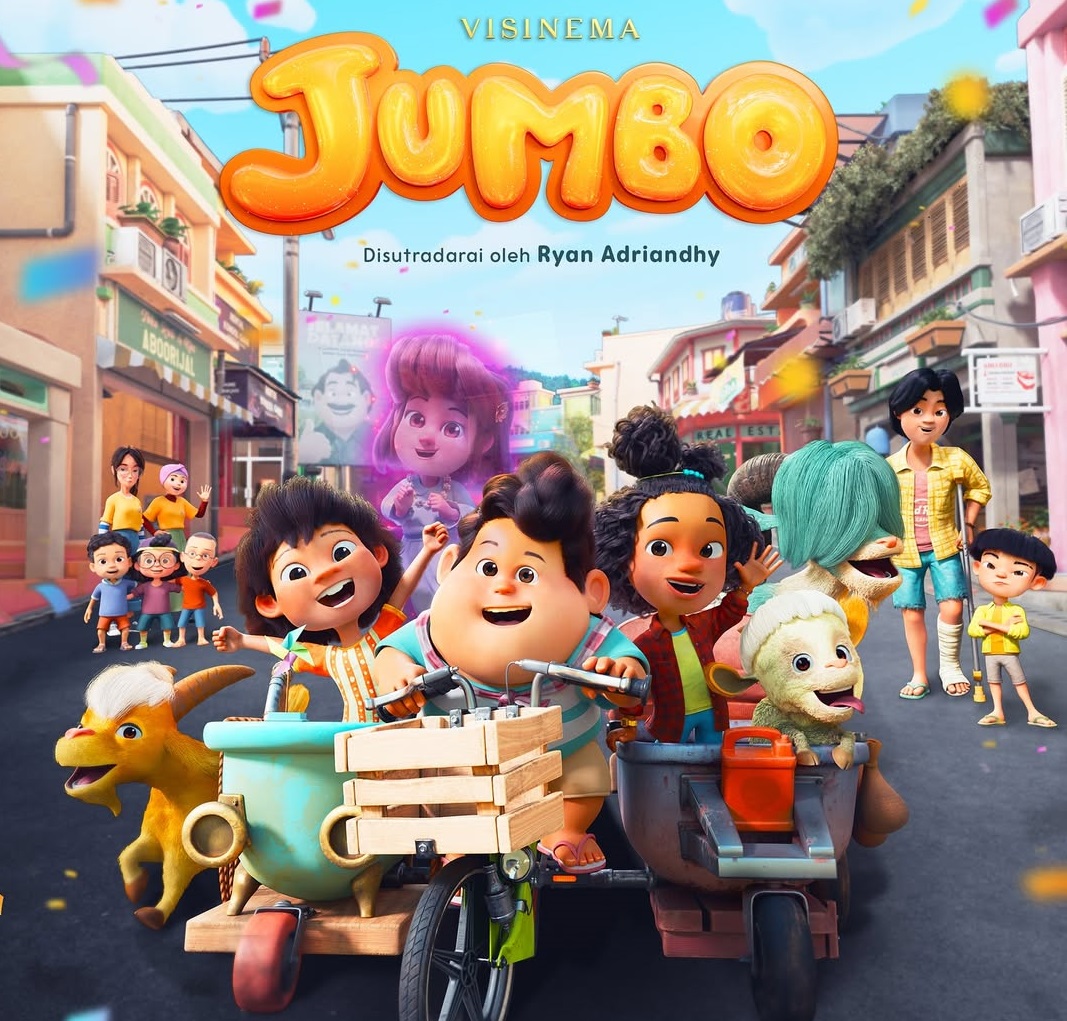 TERLARIS: Jumbo (2025), salah satu film animasi Indonesia yang banyak ditonton masyarakat. (IG @visinemaid)