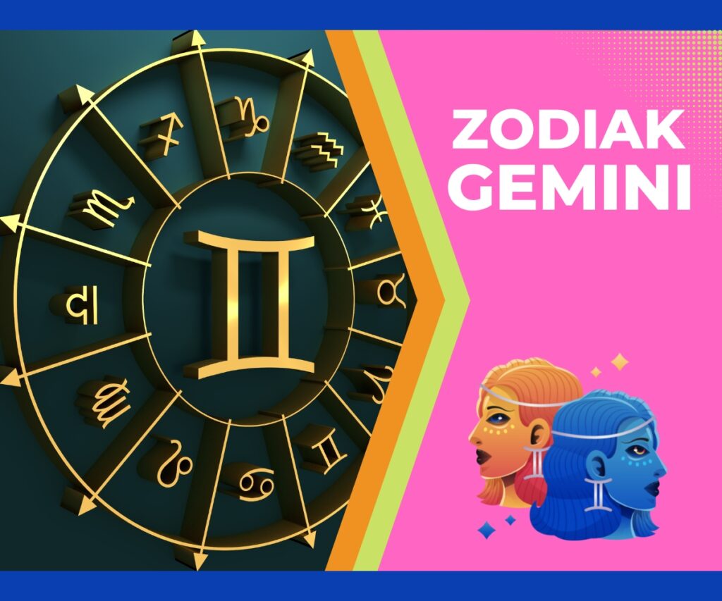GEMINI: Ilustrasi zodiak gemini. (Foto: diedit.com)