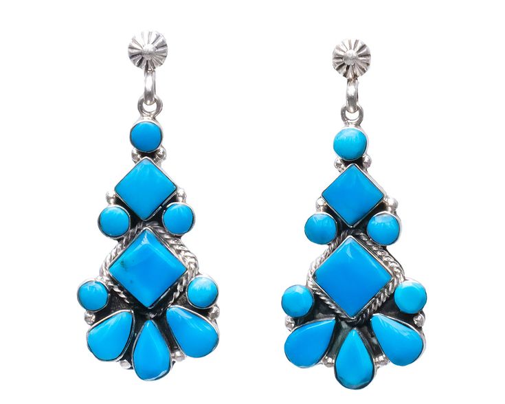 Batu akik dan permata jenis Sleeping Beauty Turquoise ini bisa menjadi asesoris yang indah. (Foto: Samsville Gallery-Pinterest)