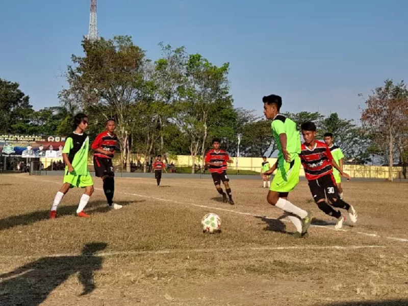 Kompetisi Piala KASAD Liga Santri 2022. (Dok. Radar Jember)