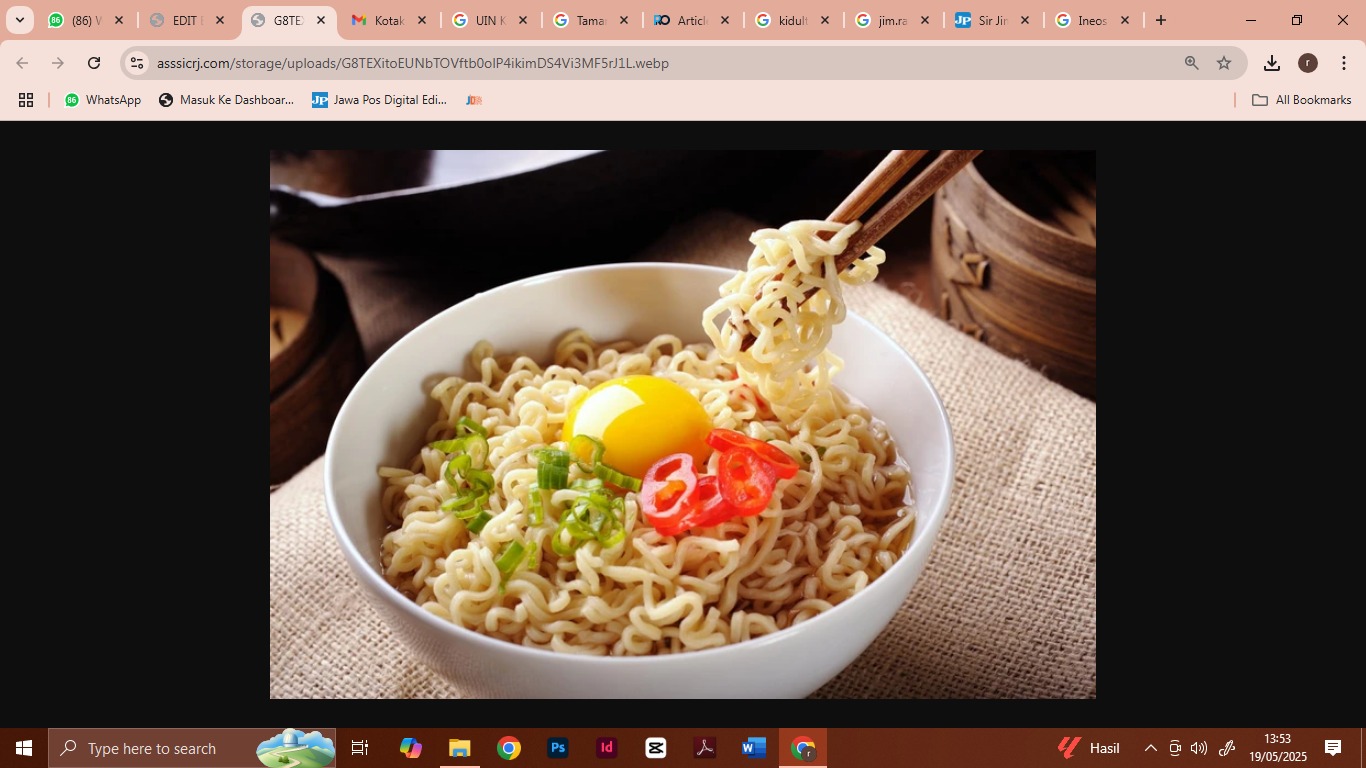 Gambar ilustrasi mie instan (www.honestdocs.id)
