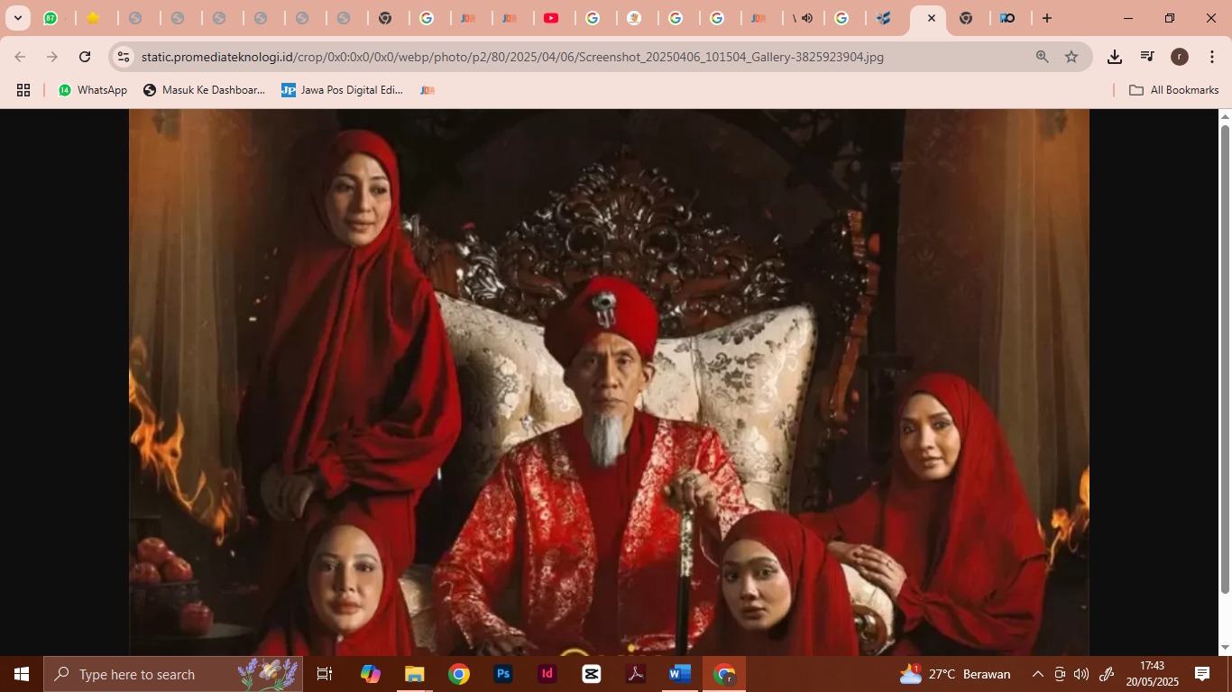 Serial film Bidaah dengan tokoh utama Walid