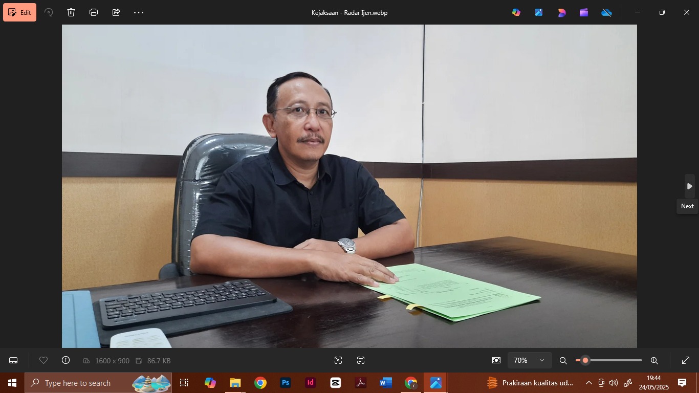 Kasi Intel Kejaksaan Negeri Bondowoso, Adi Harsanto