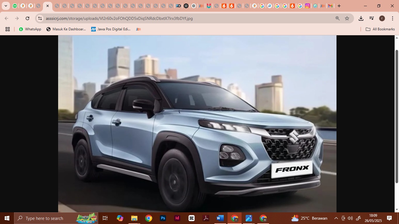 Fronx, mobil baru besutan Suzuki yang bakal hadir di Indonesia