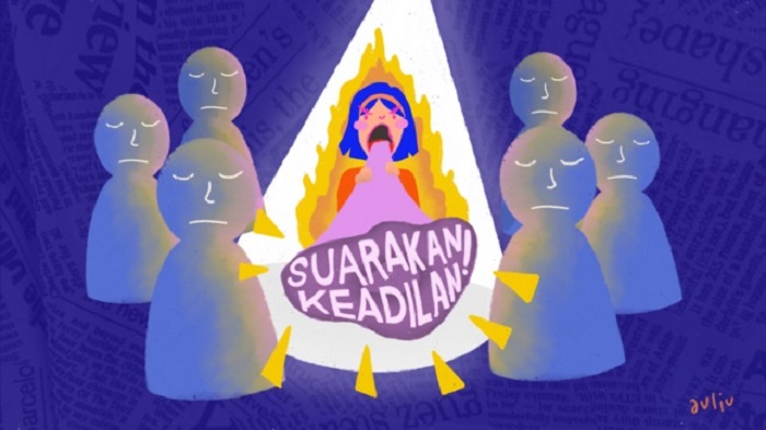 Ilustrasi kekerasan seksual. (commons.wikimedia.org/Auliamhrn)