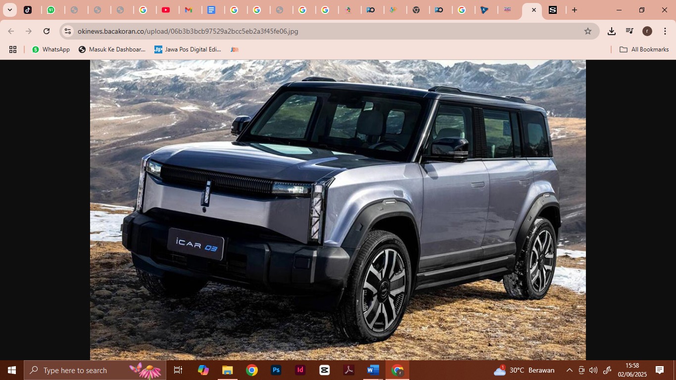 Mobil SUV Listrik Chery iCar 03