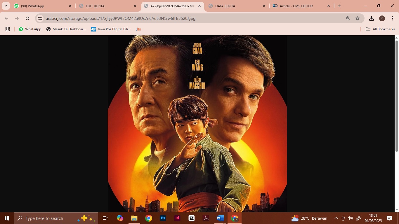 Film karate kid akan kembali hadir