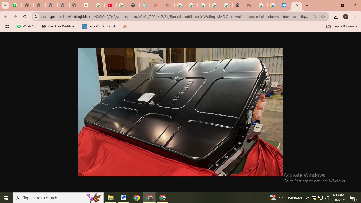 baterai mobil listrik (jawapos.com)