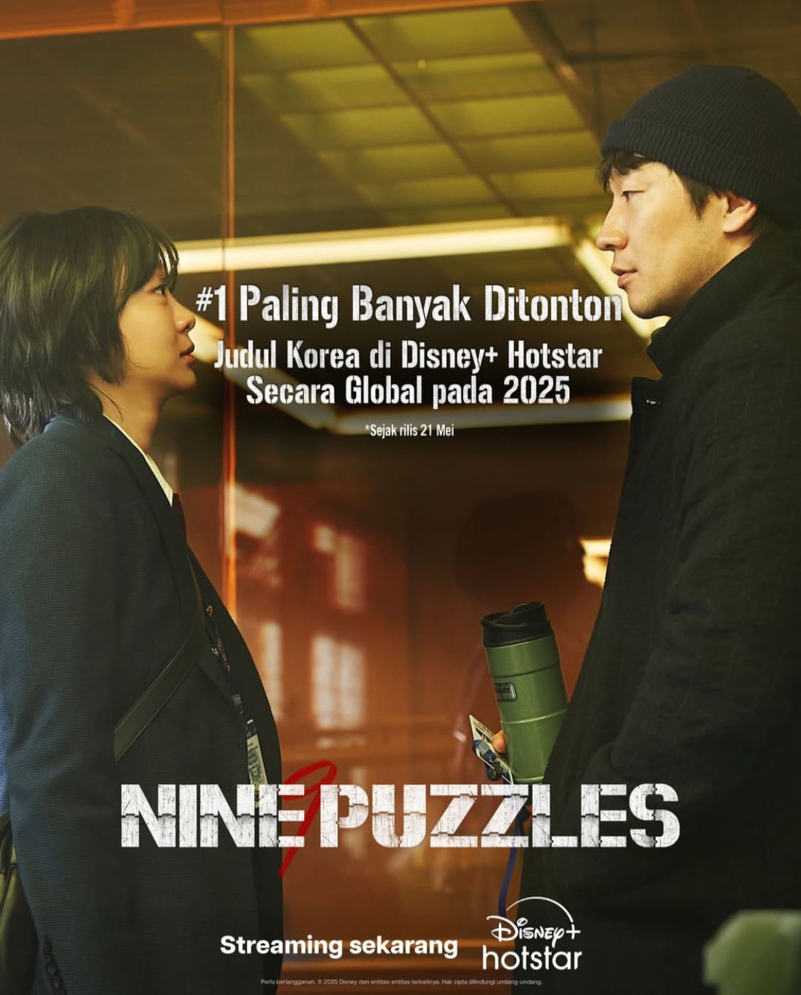 Drama Korea Nine Puzzle (Instagram @disneyplushotstarid)